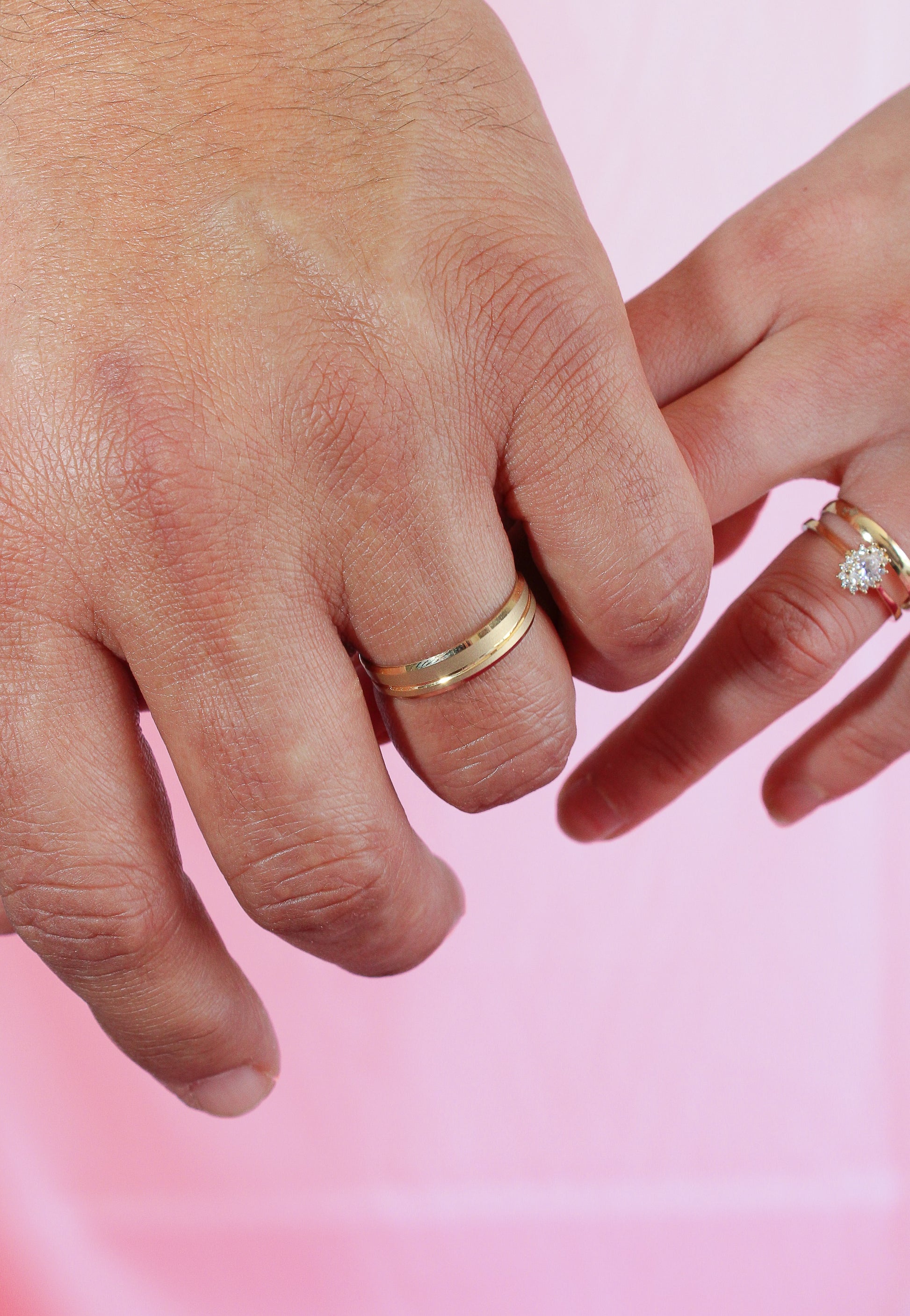 14 Kilates Anillos De Oro Para Matrimonio Precios Argolla De