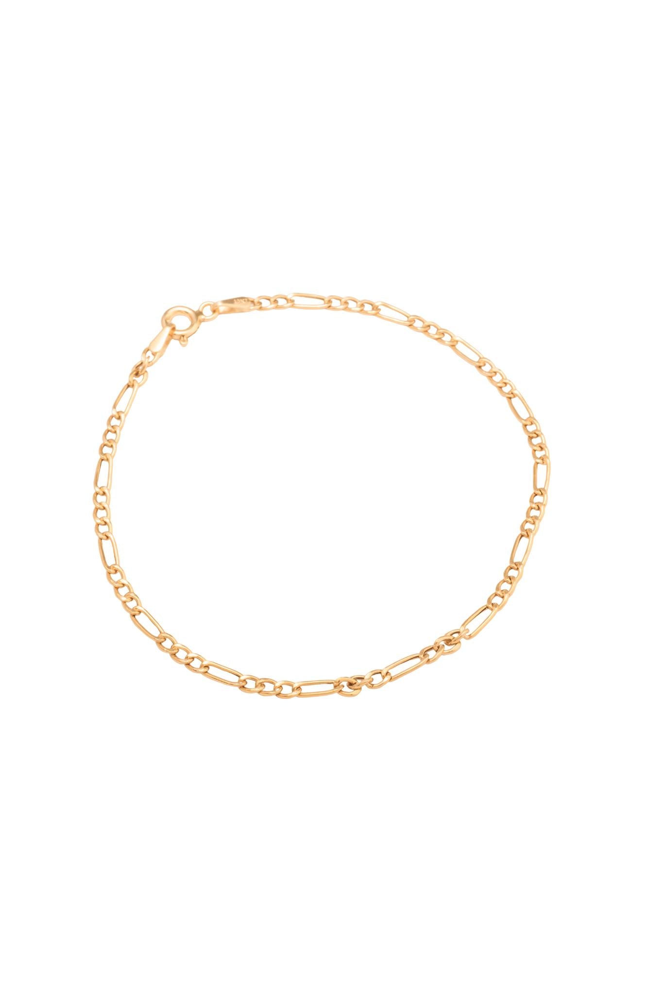 Pulsera 10 kilates estilo tres y uno mediana.png