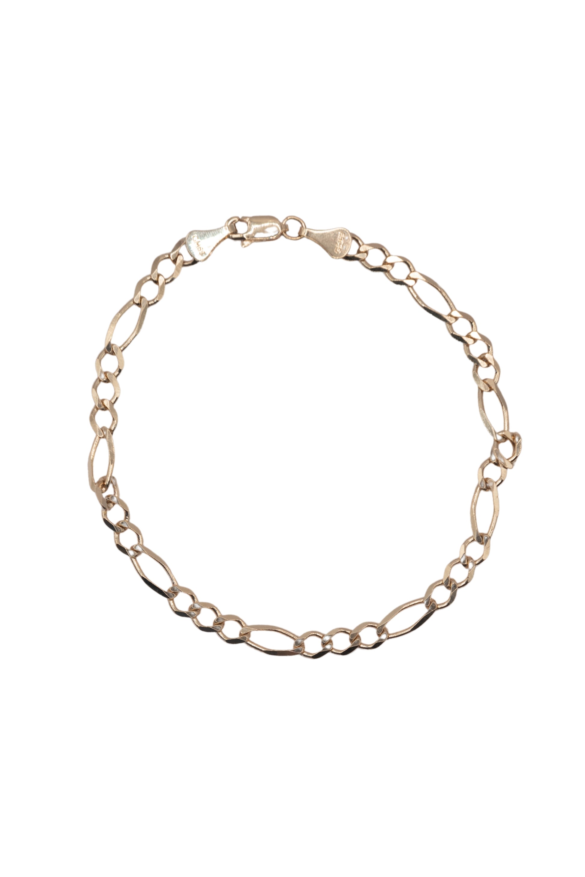 Pulsera básica 10 kilates con eslabón tejido tipo cartier..png