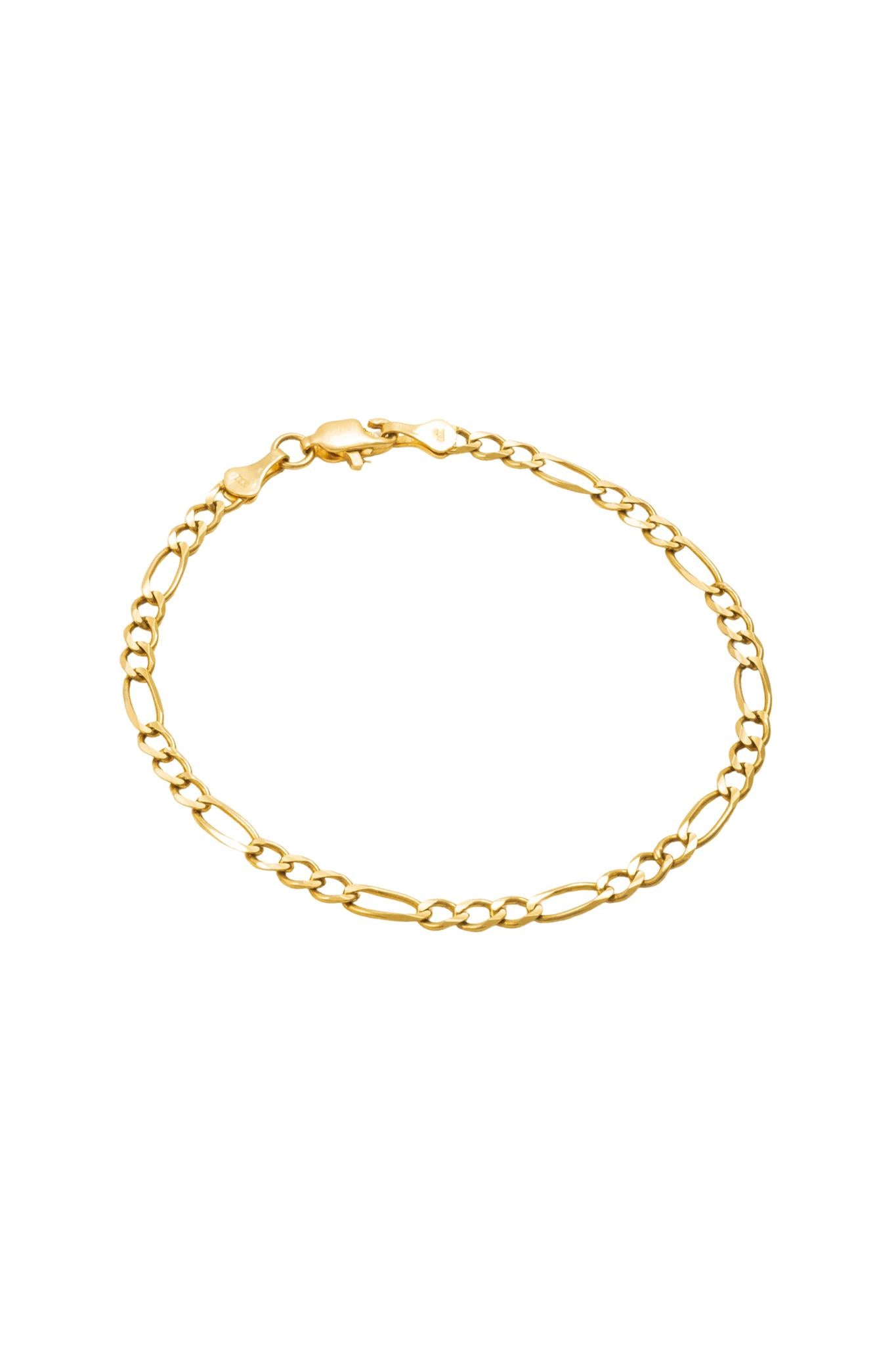 Pulsera de oro solido de 10 kilates con eslabon 3 y 1.png