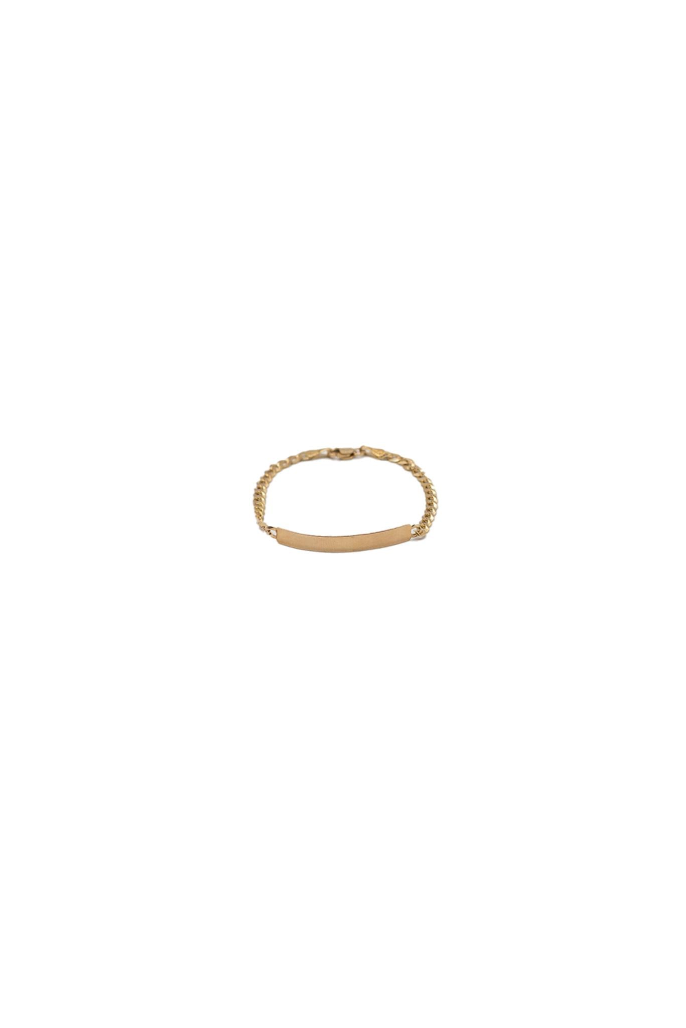 Pulsera de oro solido de 10 kilates de oro solido con placa .png
