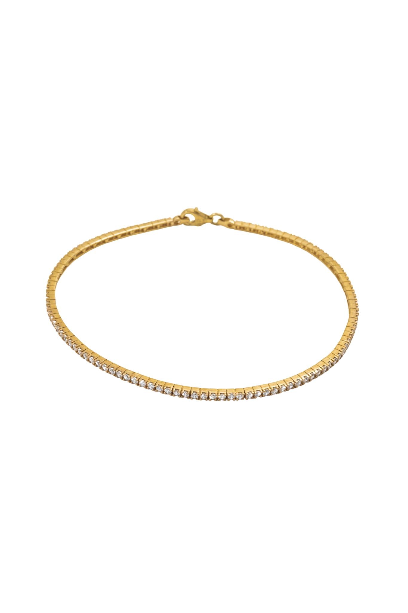 Pulsera de oro sólido en 10 kilates con un estilo tenis.png