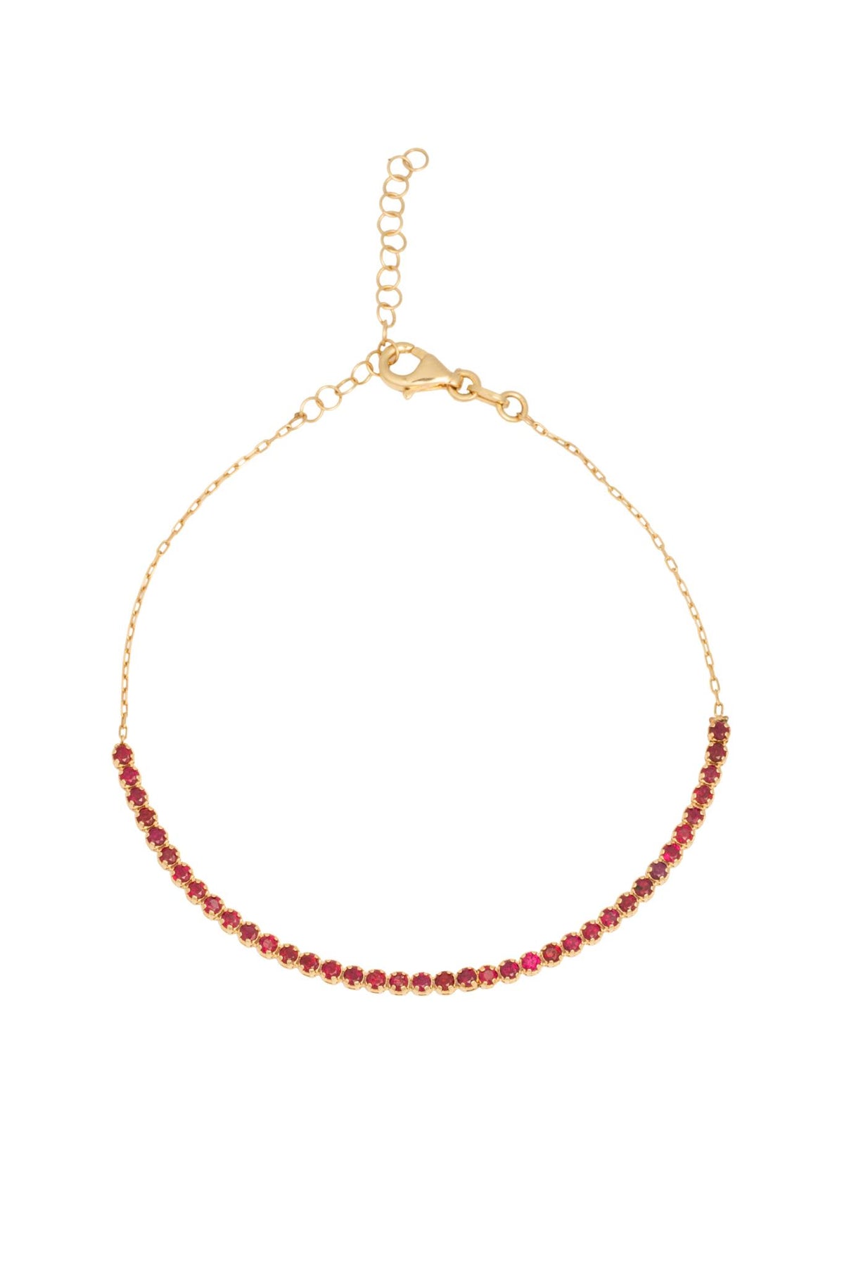 Pulsera de oro sólido en 14 kilates con media tenis rubi 0.8 ct..png