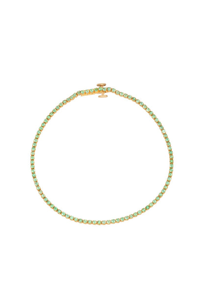 Pulsera de oro sólido en 14 kilates con tenis completa esmeraldas 1,50 m..png