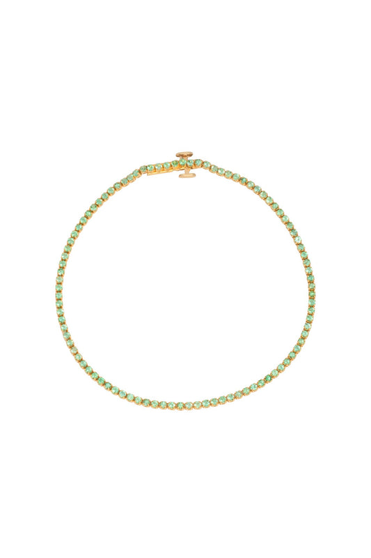 Pulsera de oro sólido en 14 kilates con tenis completa esmeraldas 1,50 m..png