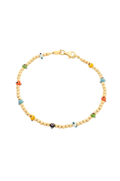 Pulsera en 10 kilates con bolitas diamantadas y ojitos.png