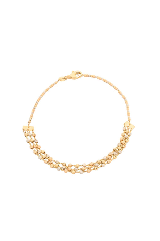 Pulsera en 10 kilates con bolitas florentinas y tres filas.png
