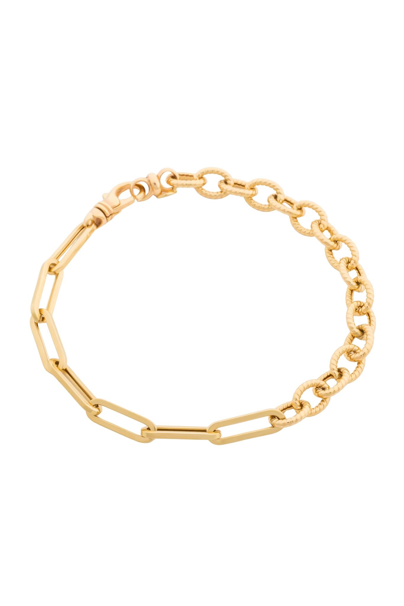 Pulsera en 10 kilates con cadena cuerda y eslabón rectangular.png