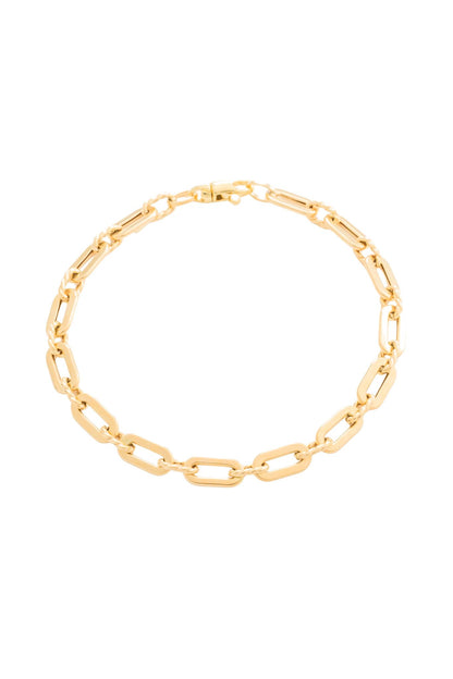 Pulsera en 10 kilates con eslabón ovalado liso y cuerda.png