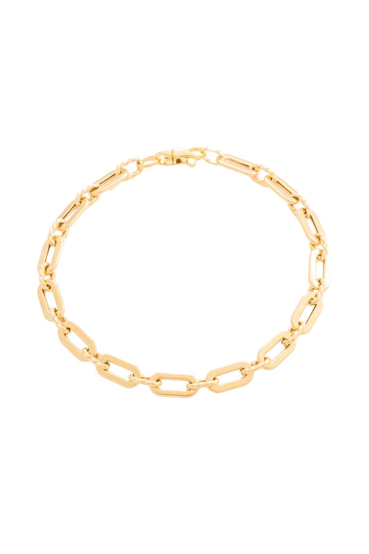 Pulsera en 10 kilates con eslabón ovalado liso y cuerda.png