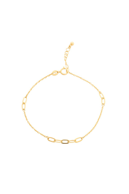 Pulsera en 10 kilates con eslabones ovalados.png