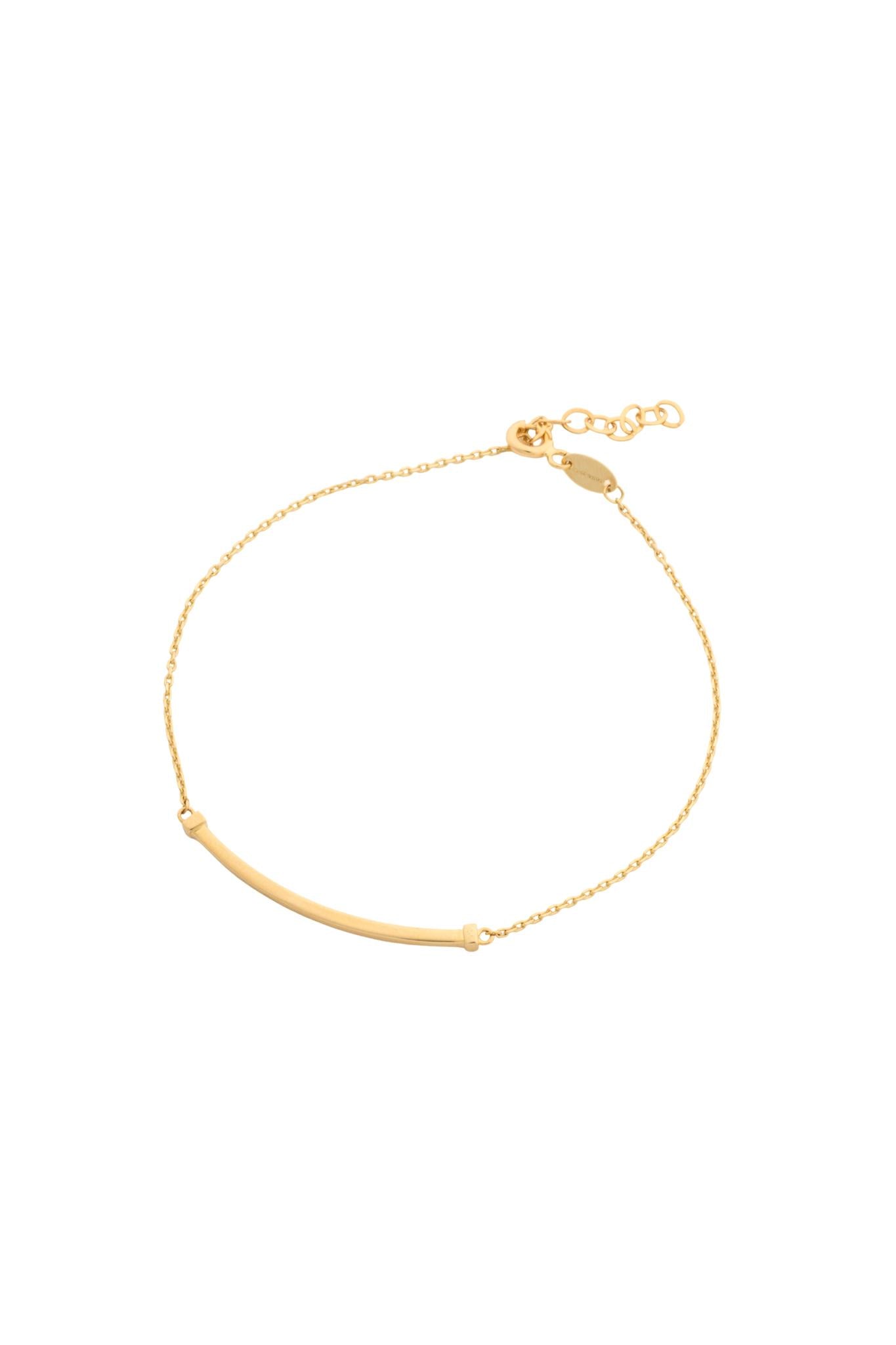 Pulsera en 10 kilates con placa delgada lisa.png