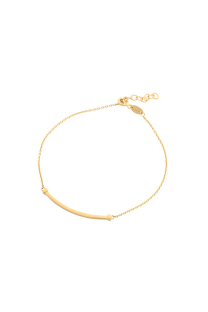 Pulsera en 10 kilates con placa delgada lisa.png