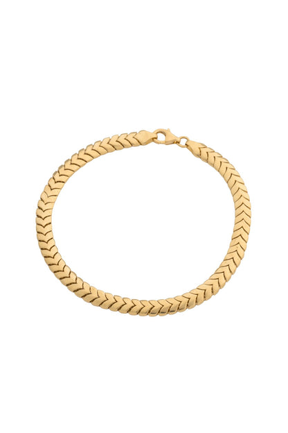 Pulsera en 10 kilates en pico inflado liso.png
