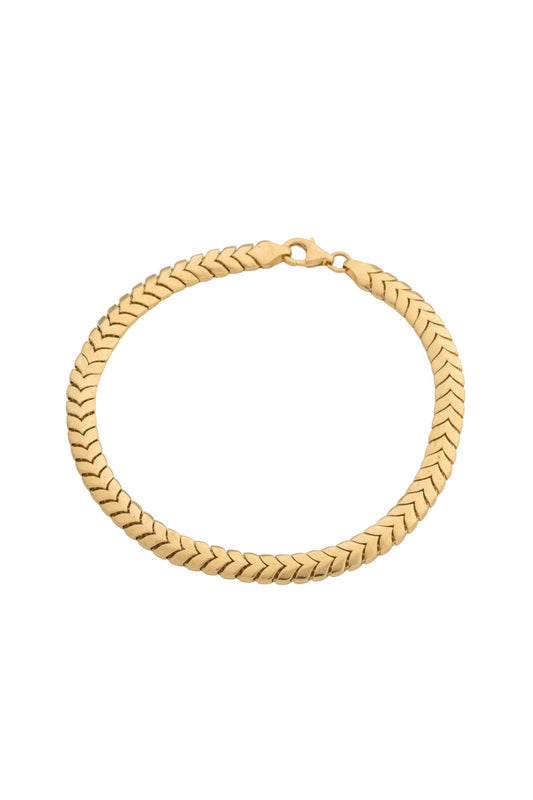 Pulsera en 10 kilates en pico inflado liso.png