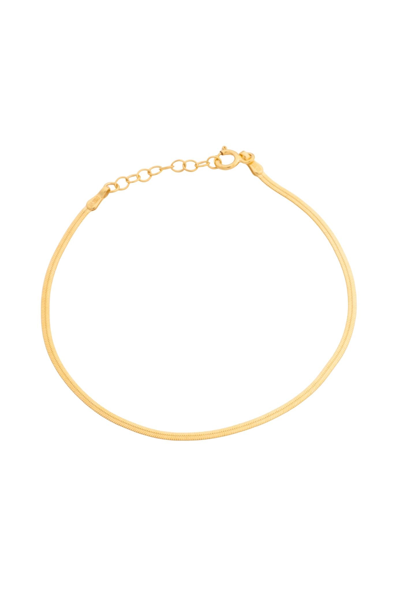 Pulsera en 10 kilates tejido planchado ultra fino.png