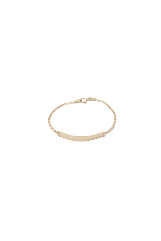 Pulsera esclava de oro sólido en 10 kilates con eslabón tipo gucci oro florentino corta..png