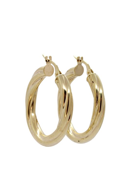 GOLD HOOP 12